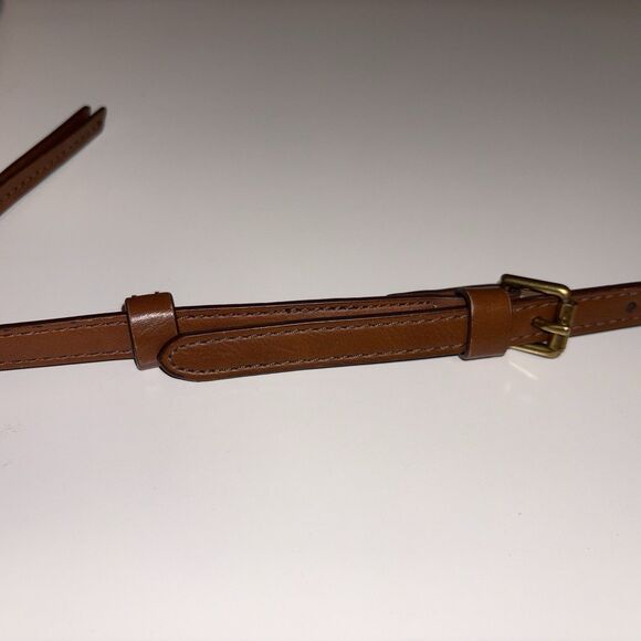 Fossil Faux Leather Blue Starburst Pattern Crossbody Bag Purse Medium Zip Top - Picture 10 of 16